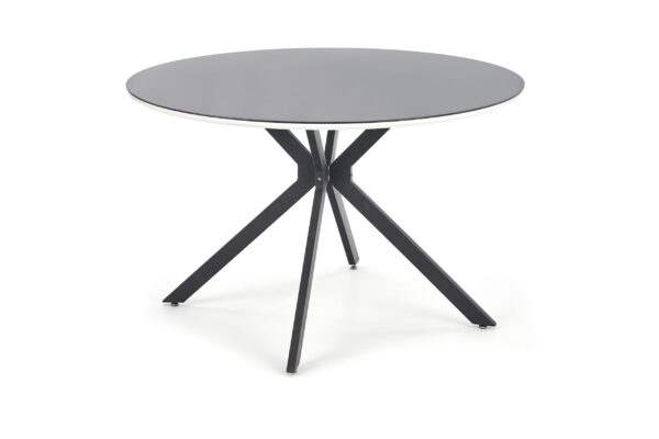 Stiklinis valgomojo stalas AVELAR Ø100 cm - Image 3
