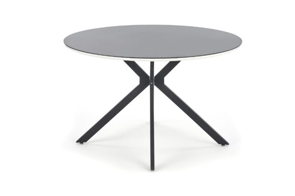Stiklinis valgomojo stalas AVELAR Ø100 cm - Image 4