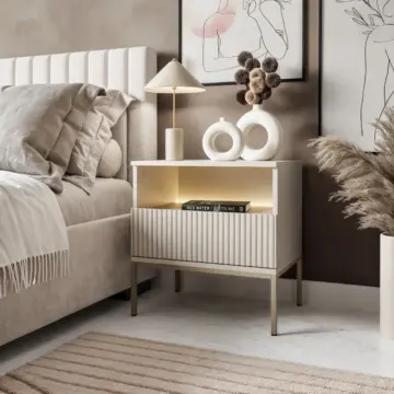 Naktinis staliukas SETO S54 cashmere