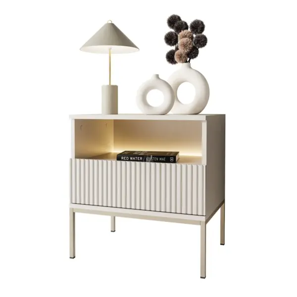 Naktinis staliukas SETO S54 cashmere - Image 5