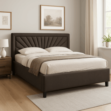 Lova DEIRA 160x200, ruda